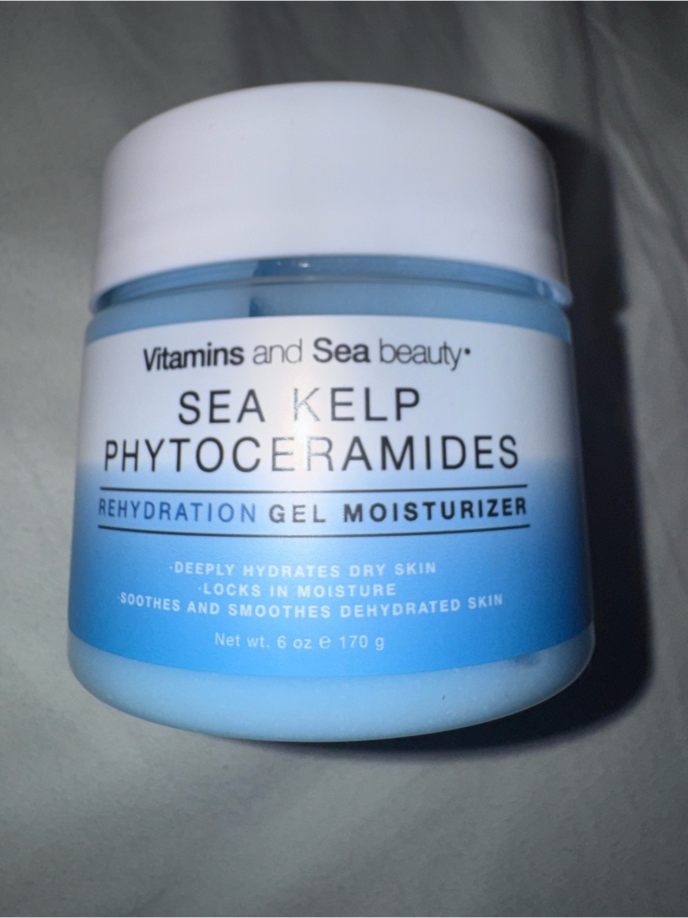 Sea Kelp Phytoceramides Rehydration Gel Moisturizer – Blue